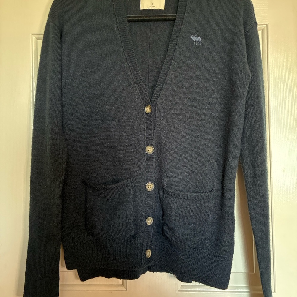 Abercrombie & Fitch Navy Sweater